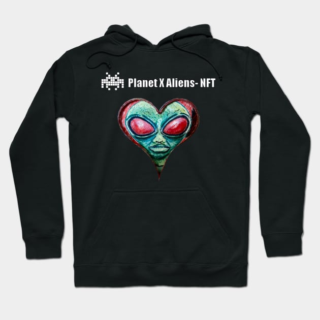 Funny Aliens Sci Fi UFO Sigtings Meme Hoodie by PlanetMonkey